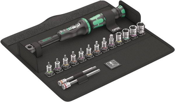Drehmomentschlüsselset Bicycle Set Torque 1 16-tlg.2,5-25 Nm 1/4 Zoll WERA